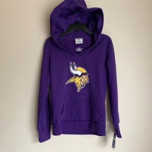 NWT MINNESOTA VIKINGS PURPLE HOODIE